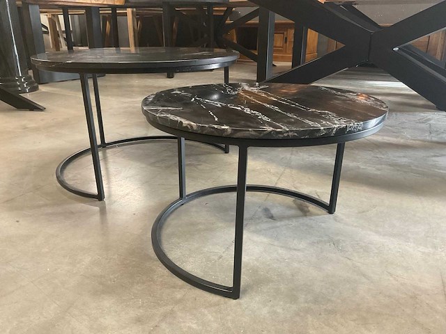 Cotton salontafelset van 2 - afbeelding 4 van  9