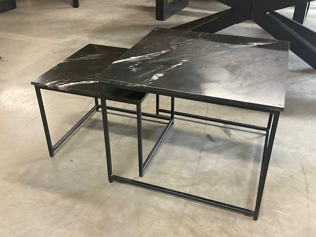 Cotton salontafelset van 2 - afbeelding 3 van  10