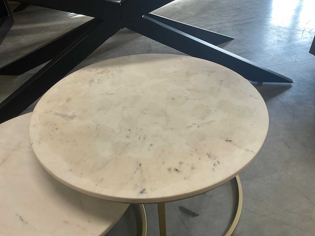 Cotton salontafelset van 2 - afbeelding 9 van  12