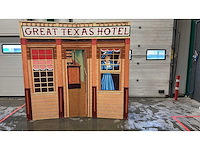 Country & western huisje great texas hotel - afbeelding 1 van  2
