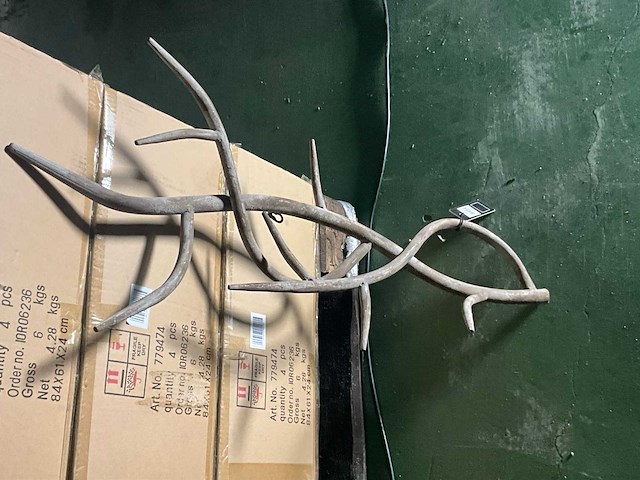 Countryfield decoratie gewei (40x) - afbeelding 3 van  7