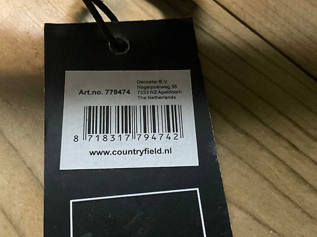 Countryfield decoratie gewei (40x) - afbeelding 7 van  7