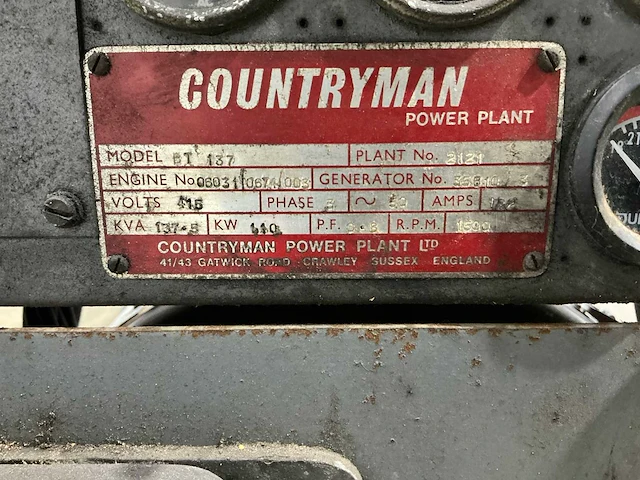 Countryman - bt 137 - stroomgenerator - afbeelding 12 van  15