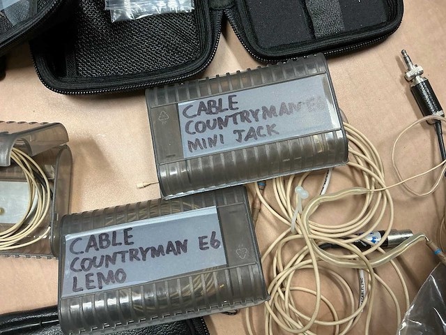 Countryman e6 draadloze microfoon toebehoren - afbeelding 3 van  7