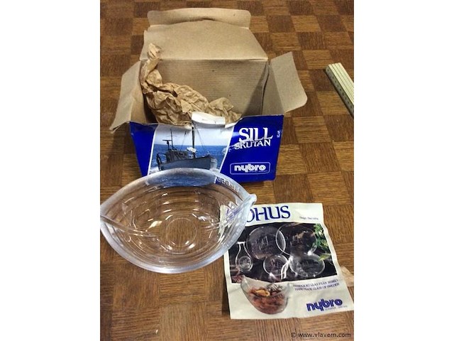 Coupe ( bootvorm zweeds kristal) - afbeelding 1 van  2