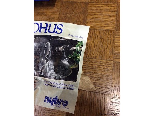 Coupe ( bootvorm zweeds kristal) - afbeelding 2 van  2