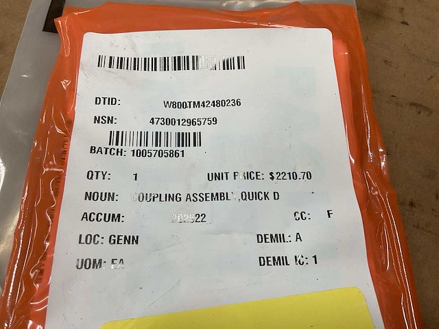 Coupling assembly (2x) - afbeelding 4 van  5