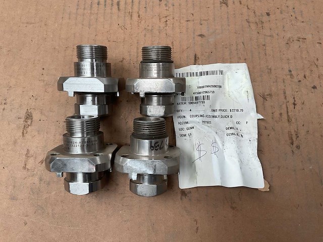 Coupling assembly (4x) - afbeelding 1 van  4