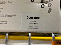 Courante rond rozet deurbeslag (6x) - afbeelding 3 van  3
