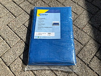 Cover hekwerknet blauw (100x) - afbeelding 1 van  3