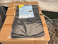 Cover hekwerknet zwart (100x) - afbeelding 1 van  3