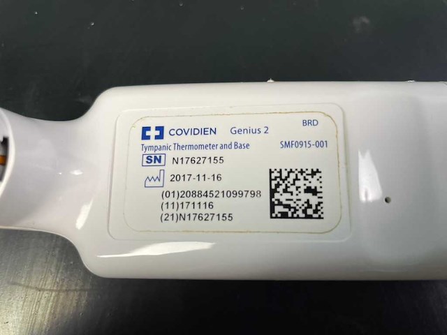 Covidien - genius 2 - trompaanthermometer en basis - afbeelding 3 van  5