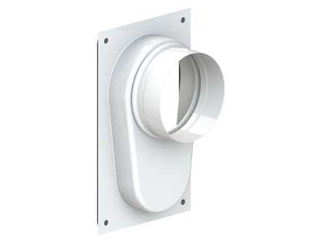 Cox geelen - coxhybrid mv / clv verloop 125mm - ventilatie aansluitplaat (10x) - afbeelding 1 van  4