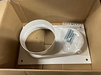 Cox geelen coxhybrid mv / clv verloop 125mm ventilatie aansluitplaat (5x) - afbeelding 2 van  2