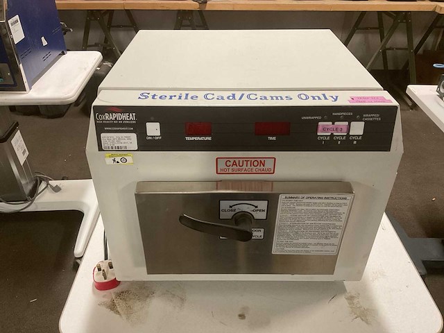 Cox rapid heat 6220 sterilizer - afbeelding 2 van  6