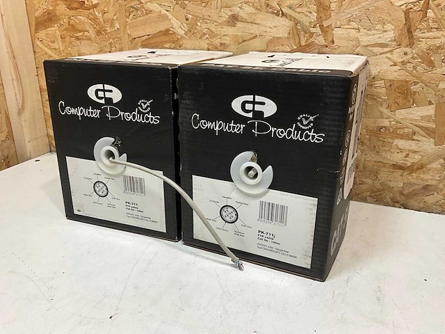Cp cat 5e kabel (2x) - afbeelding 1 van  4