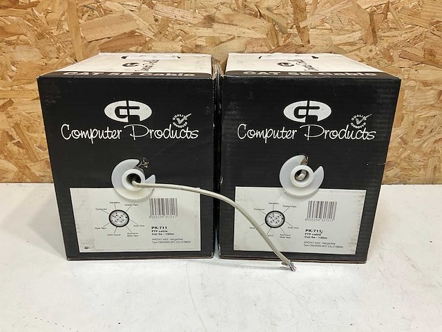 Cp cat 5e kabel (2x) - afbeelding 2 van  4