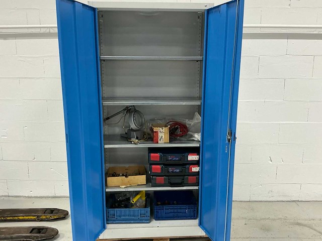 Cp materiaalkast met inhoud (2x) - afbeelding 4 van  7