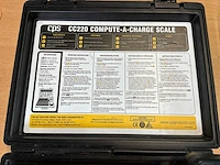 Cps cc220 koelmiddelweegschaal - afbeelding 3 van  6