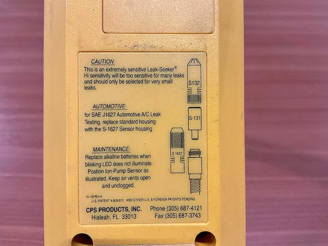 Cps ls780a lekdetectie apparaat - afbeelding 3 van  5