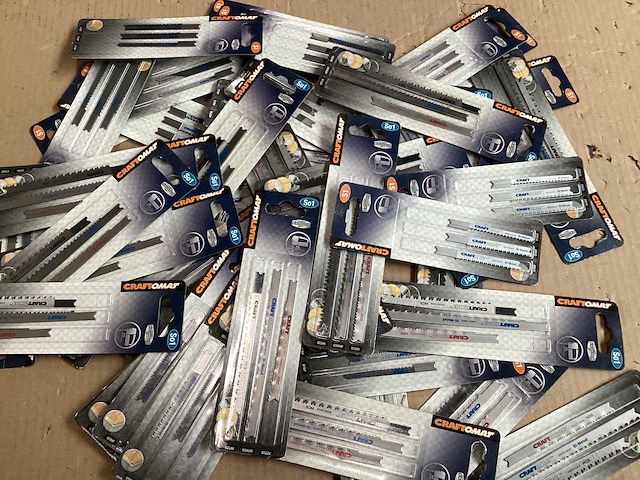 Craftomat diverse decoupeerzaagbladen (47x) - afbeelding 1 van  4