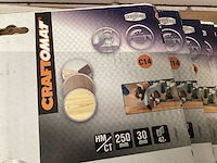 Craftomat zaagblad 250x30, 42 tanden (8x) - afbeelding 2 van  4