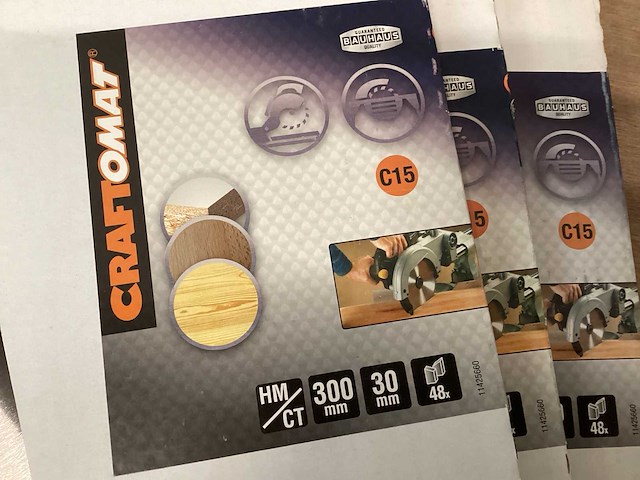 Craftomat zaagblad 300x30, 48 tanden (7x) - afbeelding 2 van  4