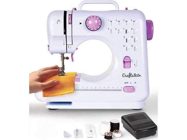 Crafts&co beginner naaimachine (13x) - afbeelding 2 van  7