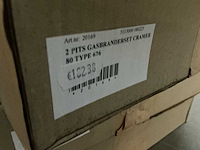 Cramer 626 2-pits gasbranderset (7x) - afbeelding 3 van  3