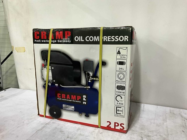 Cramp - 2 ps - olie compressor - afbeelding 1 van  3