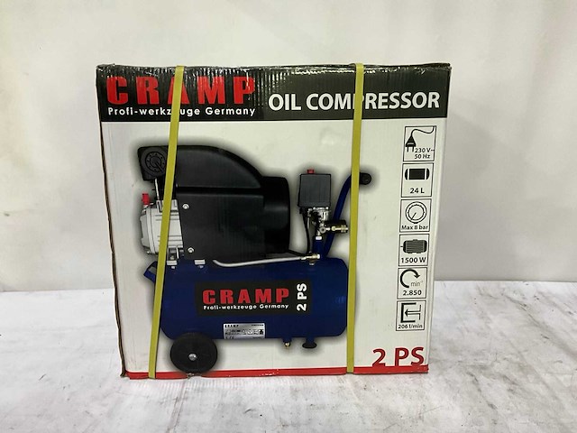Cramp - 2 ps - olie compressor - afbeelding 2 van  3