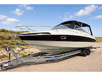 Cranchi corallo - 840 - speedboot met freewheel trailer en 2 stuks inboard boordmotor 2x 5.0 l v8 205 pk