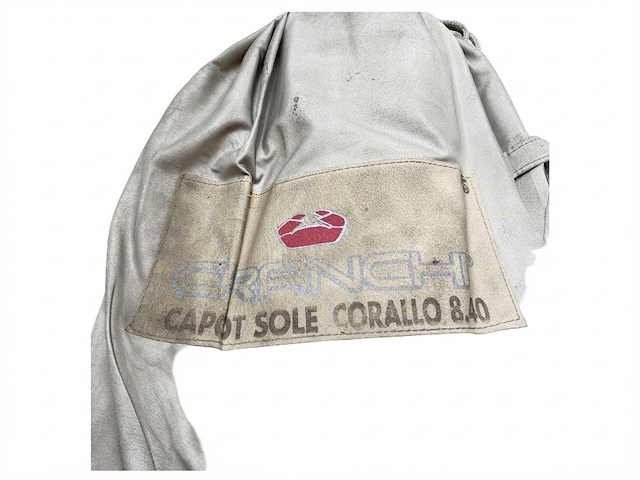 Cranchi corallo 840 beige canvas suncover - afbeelding 1 van  3