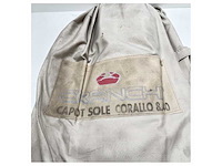 Cranchi corallo 840 beige canvas suncover - afbeelding 2 van  3