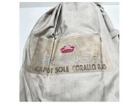 Cranchi corallo 840 beige canvas suncover - afbeelding 3 van  3