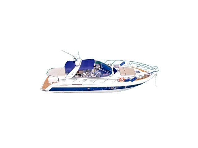 Cranchi nv equipment mediterranee 47 cockpit cover navy blue - afbeelding 1 van  5