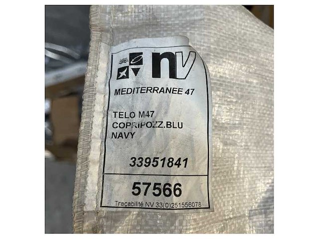 Cranchi nv equipment mediterranee 47 cockpit cover navy blue - afbeelding 5 van  5