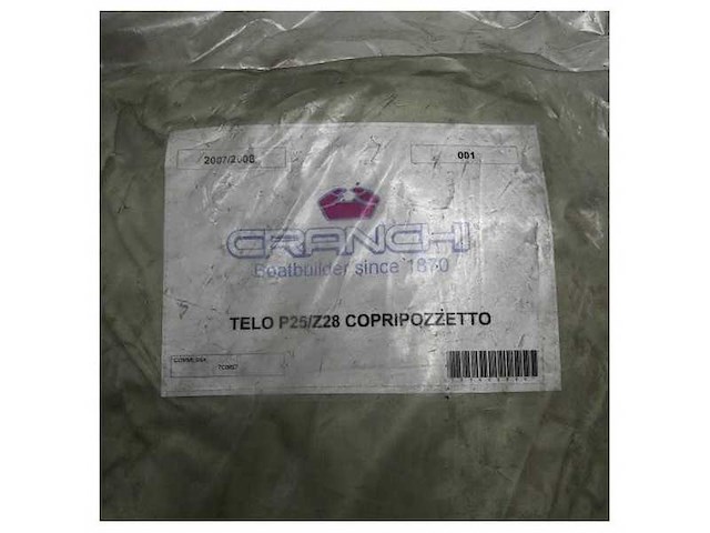 Cranchi perla 25 and z28 cockpit canvas cover - afbeelding 3 van  5