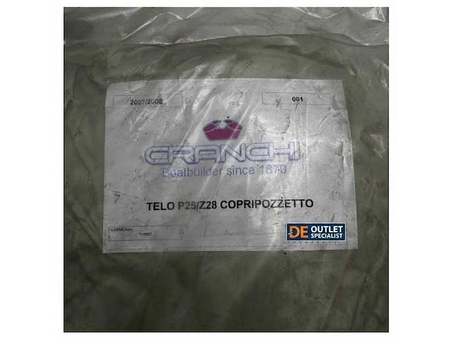 Cranchi perla 25 and z28 cockpit canvas cover - afbeelding 1 van  6