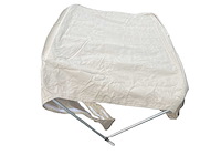 Cranchi start 21 bimini boat canopy 175 cm x 100cm with durable frame and transparent side panels - afbeelding 1 van  9