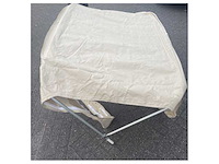 Cranchi start 21 bimini boat canopy 175 cm x 100cm with durable frame and transparent side panels - afbeelding 3 van  9