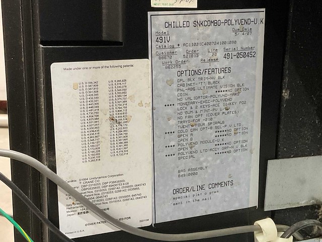 Crane - 491iv - drank en snoepautomaat - afbeelding 7 van  11