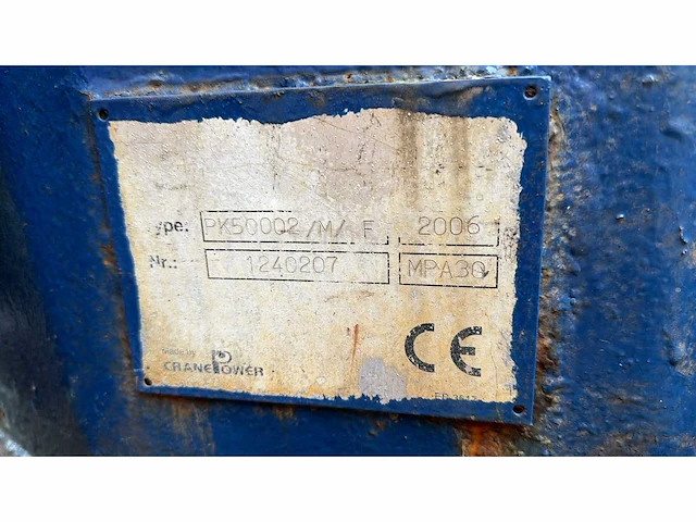 Crane power pk50002 hydraulische autolaadkraan - afbeelding 6 van  6