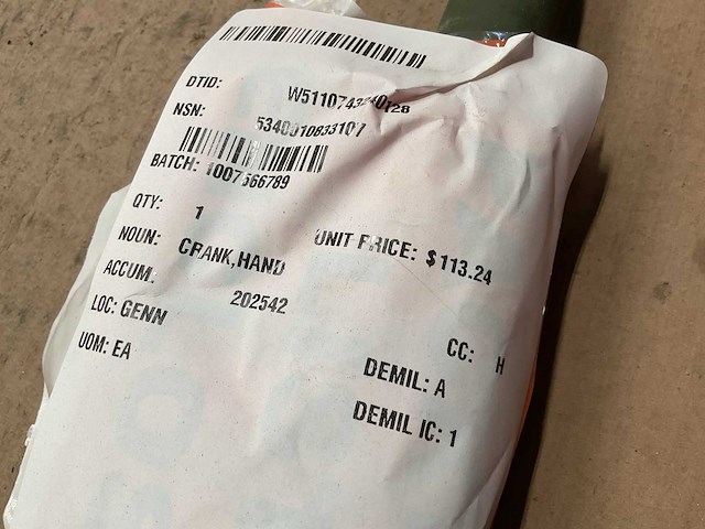 Crank handle - afbeelding 4 van  5