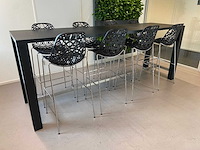 Crassevig - 8p design set op barhoogte 280x80 - ton haas - afbeelding 1 van  19