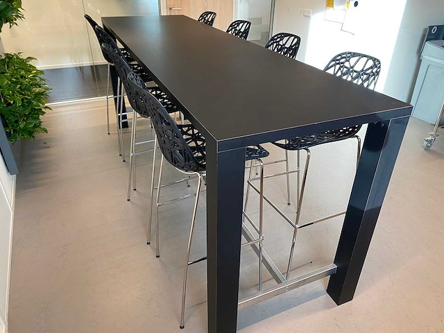 Crassevig - 8p design set op barhoogte 280x80 - ton haas - afbeelding 17 van  19