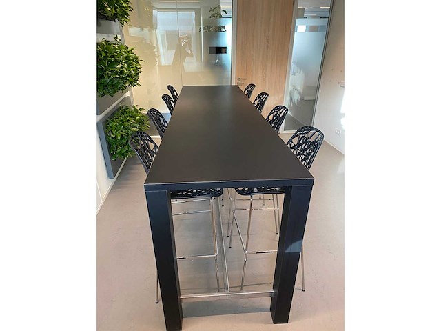 Crassevig - 8p design set op barhoogte 280x80 - ton haas - afbeelding 18 van  19