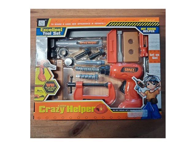 Crazy helper klusdoos voor de kleintjes vanaf 3 jaar - afbeelding 2 van  3