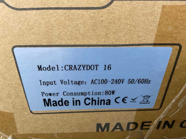 Crazydot 16 led effect - afbeelding 6 van  6