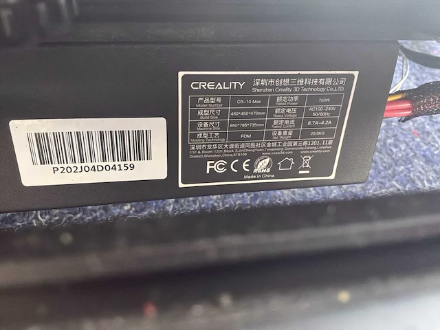 Creality ender-5 plus / cr-10 max 3d printer (2x) - afbeelding 11 van  11